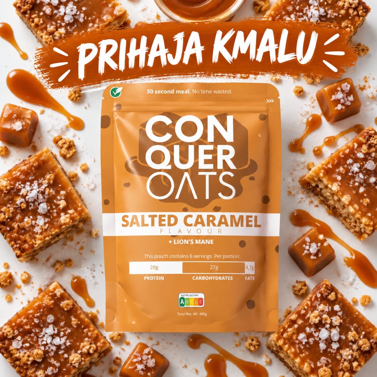 ConquerOats Salted Caramel